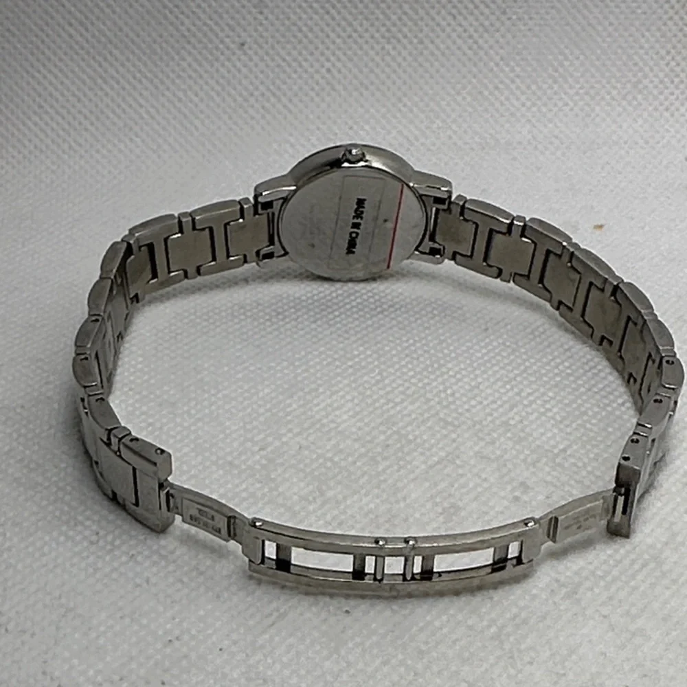Kate Spade Gramercy Bracelet Watch Mother of Pearl Dial Crystal Hour Markers